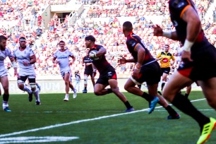 The Southern Kings on the attack against Ulster